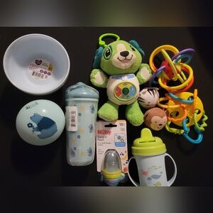 Baby. 14+ item bundle. Baby supplies and toys. New!